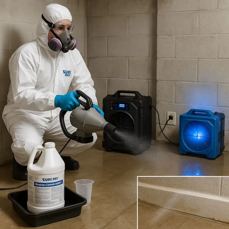 Sanitization and Odor Removal process in Edmonds, WA